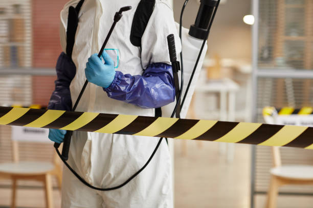 Professional Blood Cleanup technician working in Alexandria, SD